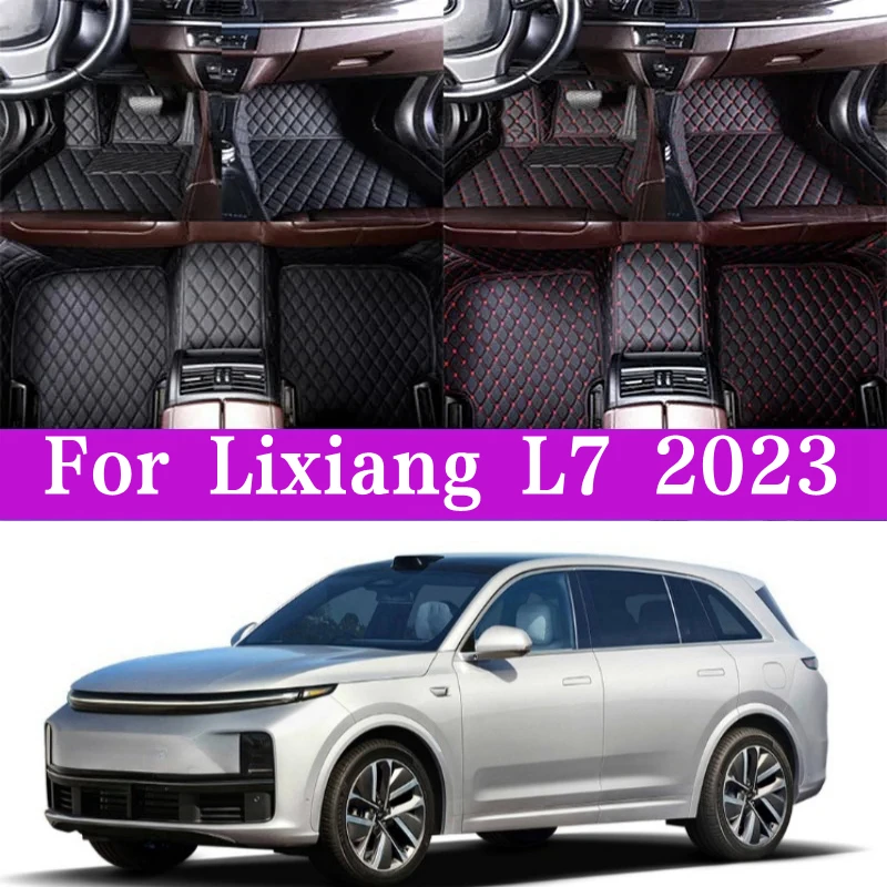 

Car Foot Pads Automotive Liners For Lixiang L7 2023 Protective Pad Custom Car Interior Floor Mats Automobile Carpet Cover