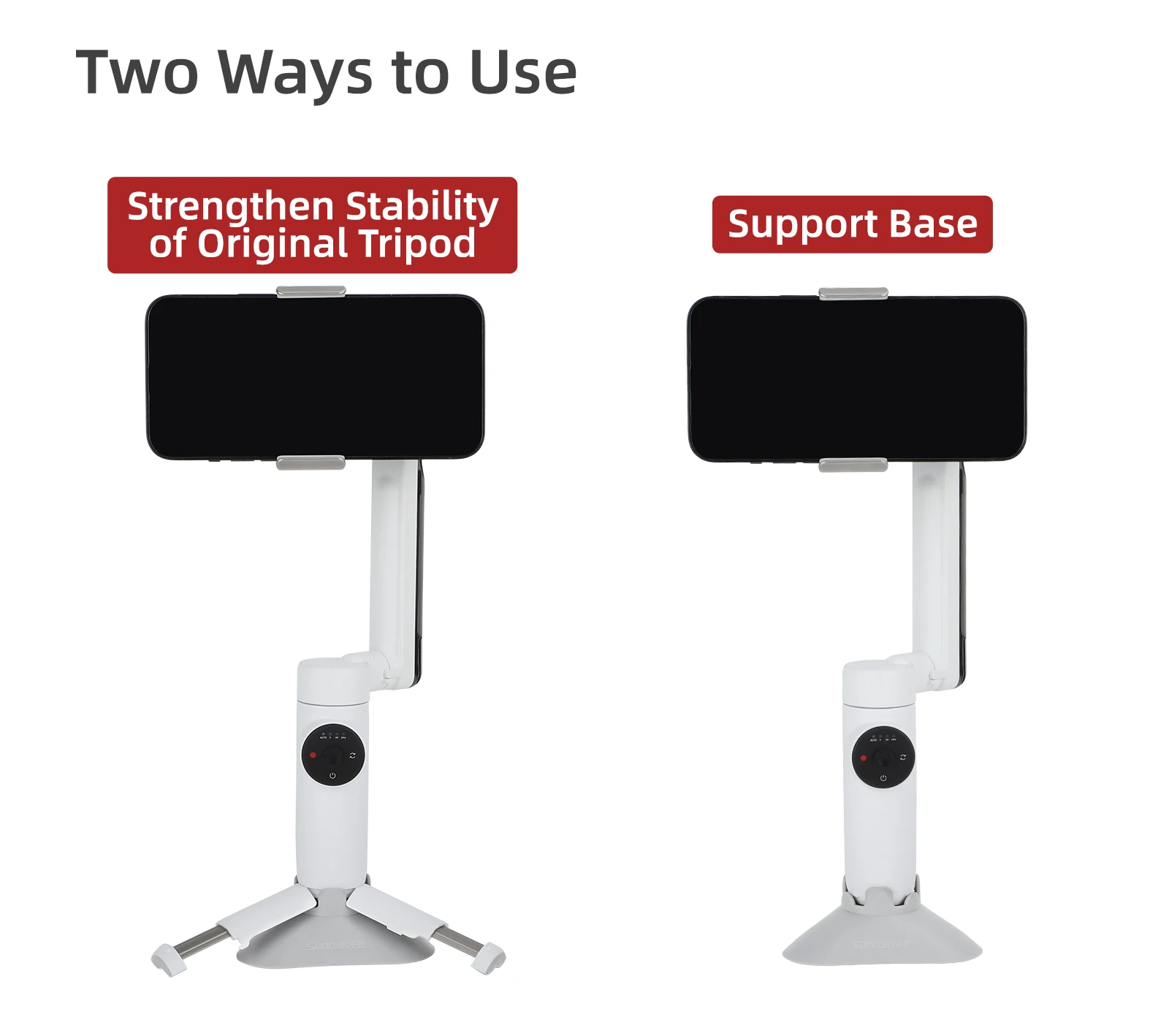 

For Insta360 Flow Reinforced Base for Insta360 Flow Tripod Enhanced Base Stabilizer