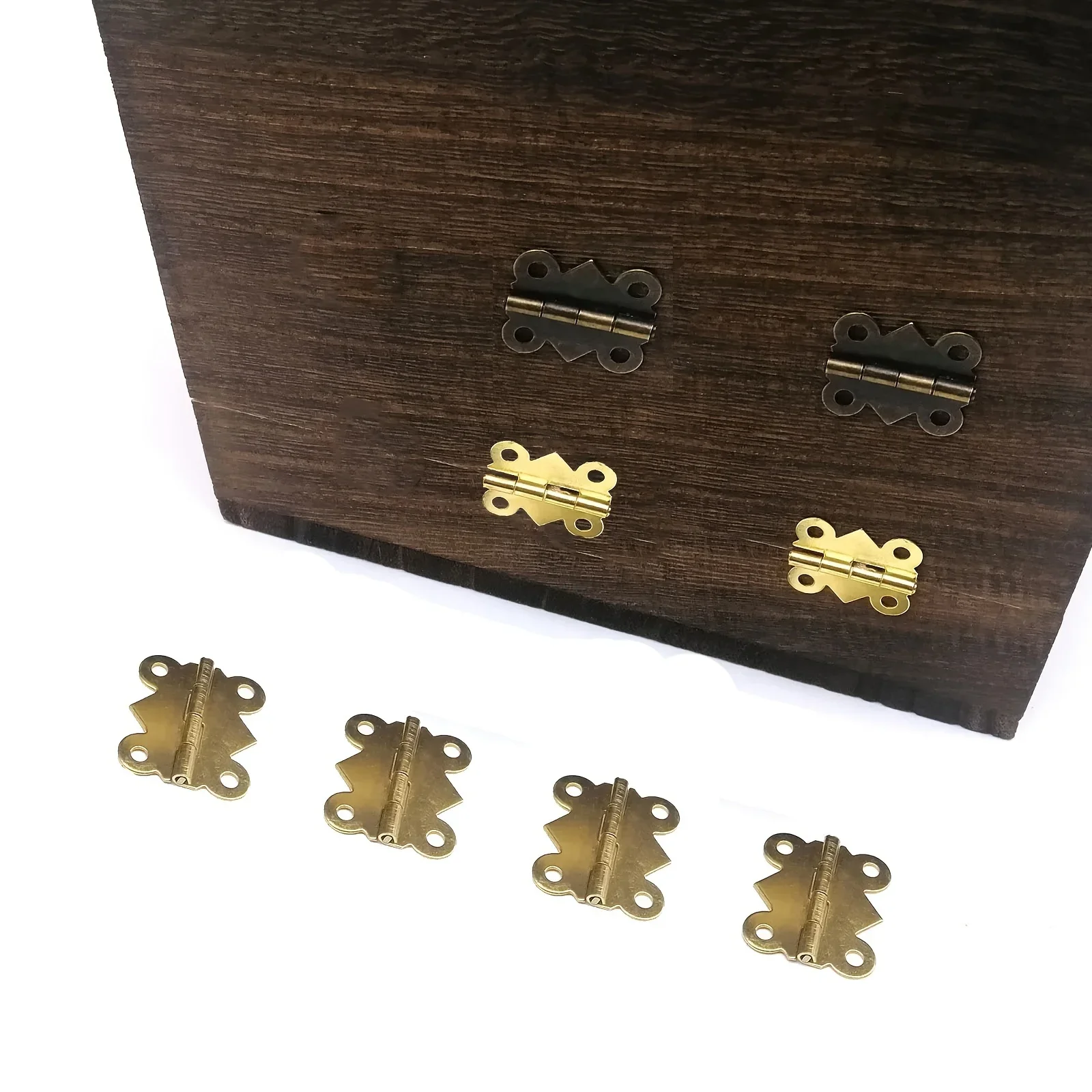 Bronze Butterfly Hinges 20Pcs For Jewelry
