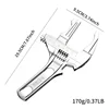 Repair tool bathroom wrench adjustable large opening wrench kitchen bathroom pipe wrench manual tool power port wrench 6