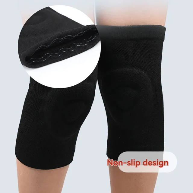 Silicone Knee Pads Skating Fitness Dance Sport Sknee Pads Basketball Pressurized Cycling Roller Skating Silicone Thin Knee Pads 3