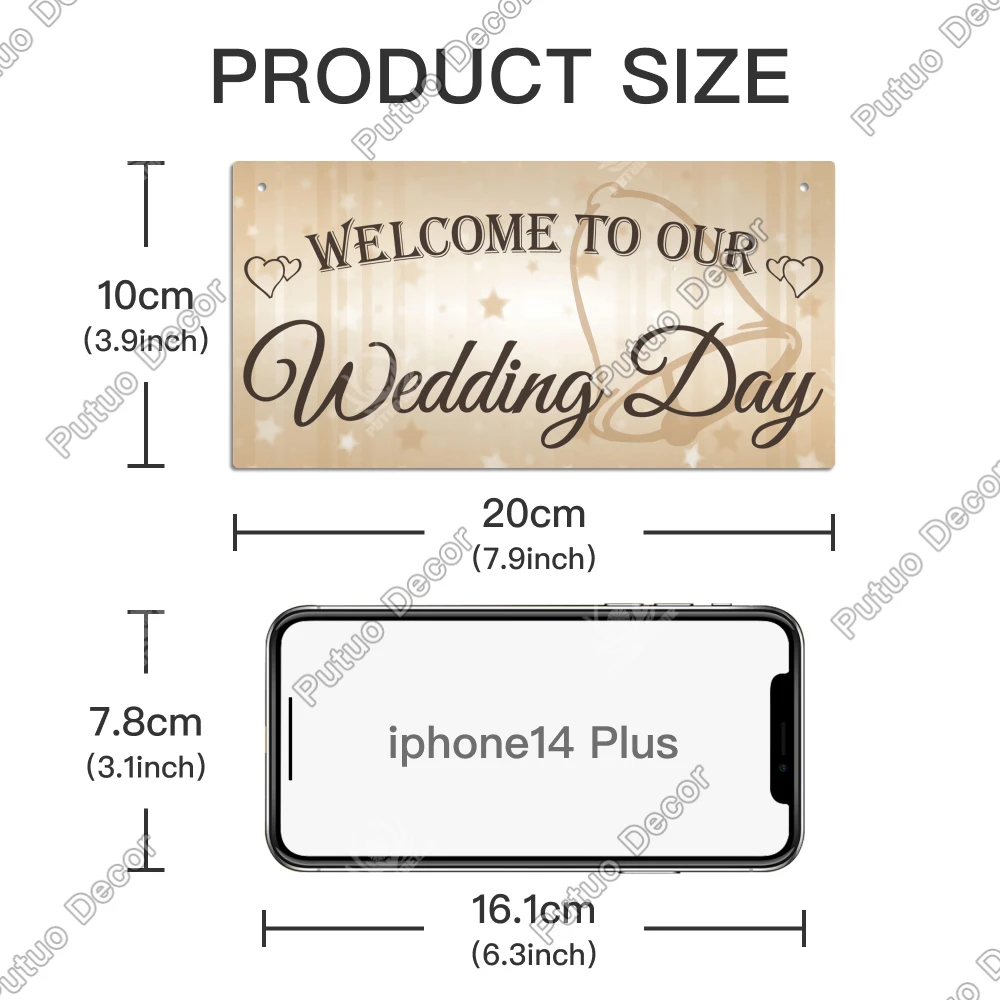 Putuo Decor Wedding Signs Wooden Hanging Signs Friendship Wooden Pendant Plaque Wood for Living Room Decoration Wedding Decor wooden sign