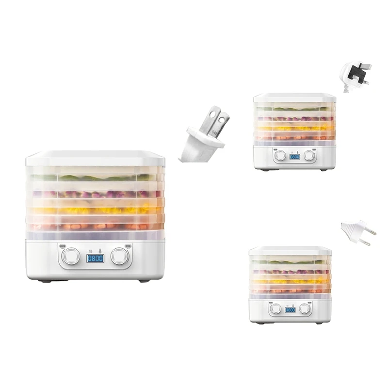 Food Freeze Dryer Machine 360&deg; Airflow Dryer Machine For Candy Snacks With Adjustable Timer And Temperature Control