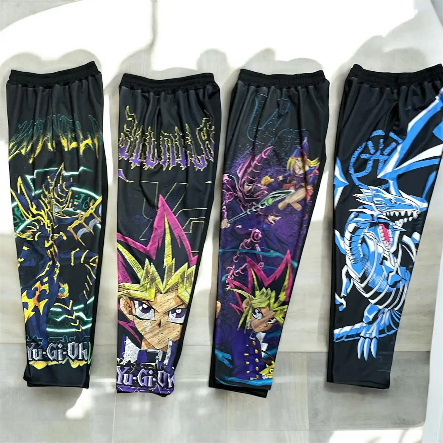Yu-Gi-Oh! Y2K Baggy Pants – Wide Leg Harajuku Streetwear Joggers