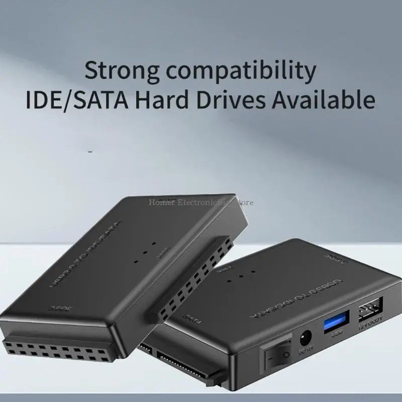 빠른 속도 5Gbps USB3.0 IDE 변환기 폭넓은 호환성을 위한 외장형 하드 디스크 드라이브 어댑터 도구 KINO