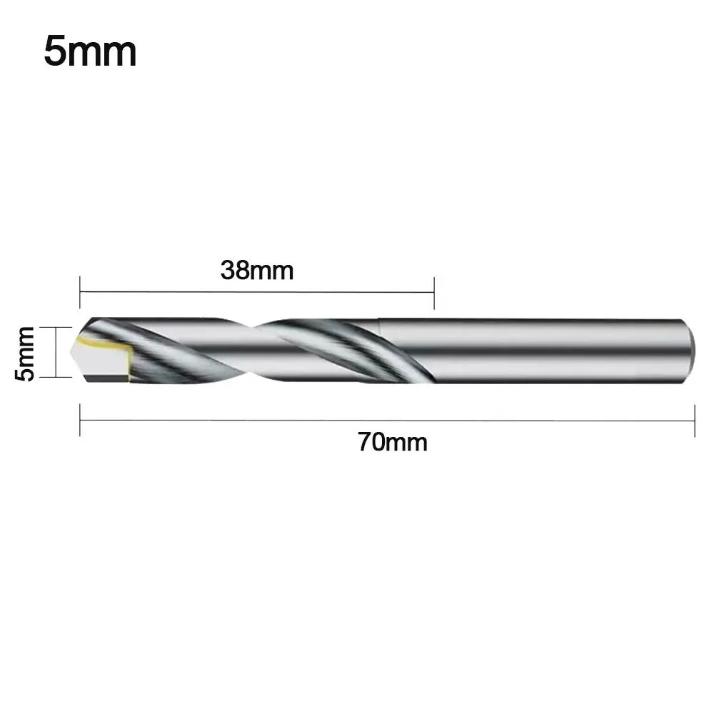 Premium Solid Tungsten Carbide Drill Bit Set for Metalworking and Precision Cutting