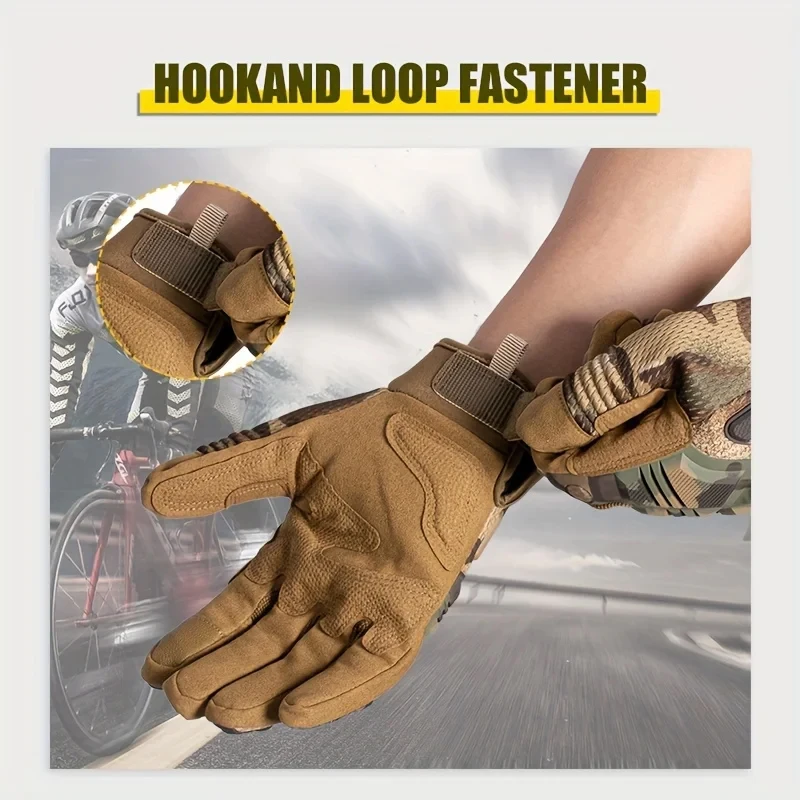 Hunting Tactical Gloves Full Finger Gloves Touch Screen Non-slip Gloves Sports Cycling Hiking fishing Outdoor Equipment for Men 6