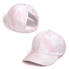 High Bun Ponytail Hat for Children Girls Baseball Adjustable Summer Ponytail for Kids Outdoor Beach-Headwear 3