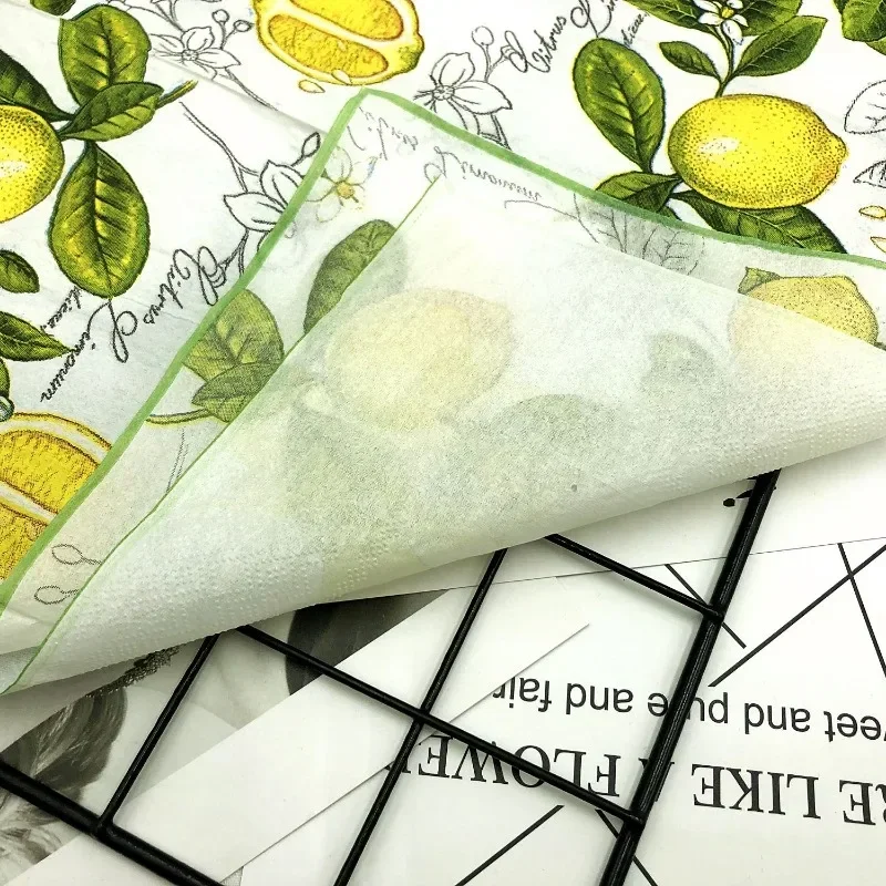 Paper Napkins Disposable Paper Placemats 20pcs 33*33cm 2-Ply