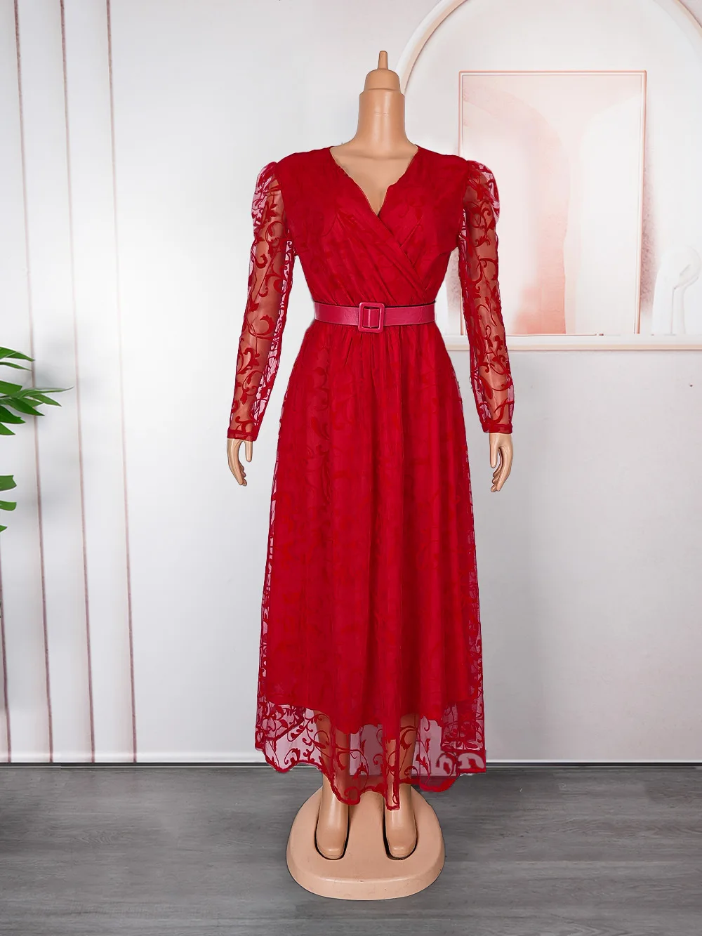 

African Party Dresses for Women 2024 Fashion Dashiki Ankara Lace Wedding Gowns Elegant Turkey Muslim Maxi Dress Plus Size New