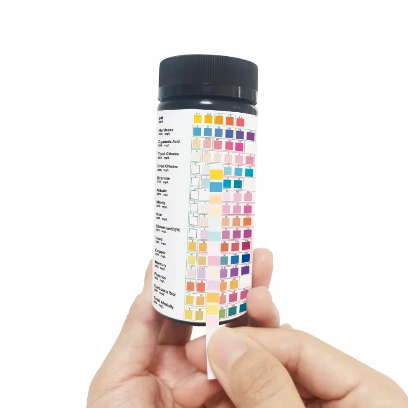 Drinking Water Test Kit Strips for Hardness Chlorine etc.
