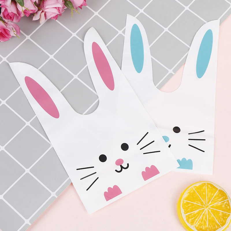 6 Sacchetti Regalo A Forma Di Coniglio In Lino – Borse Cordoncino Per Uova Di Pasqua, Caramelle E Bomboniere – Riutilizzabili E Decorativi