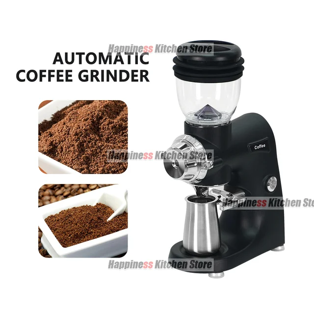 Electric Coffee Grinder Auto Burr Mill Espresso Bean Home Grind 350W  Commercial