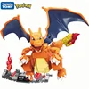 Original box Anime Cartoon Pokemon Pikachu Bulbasaur Building Blocks Bricks Sets Movie Dolls Model Kids Toys For Children Gift 1
