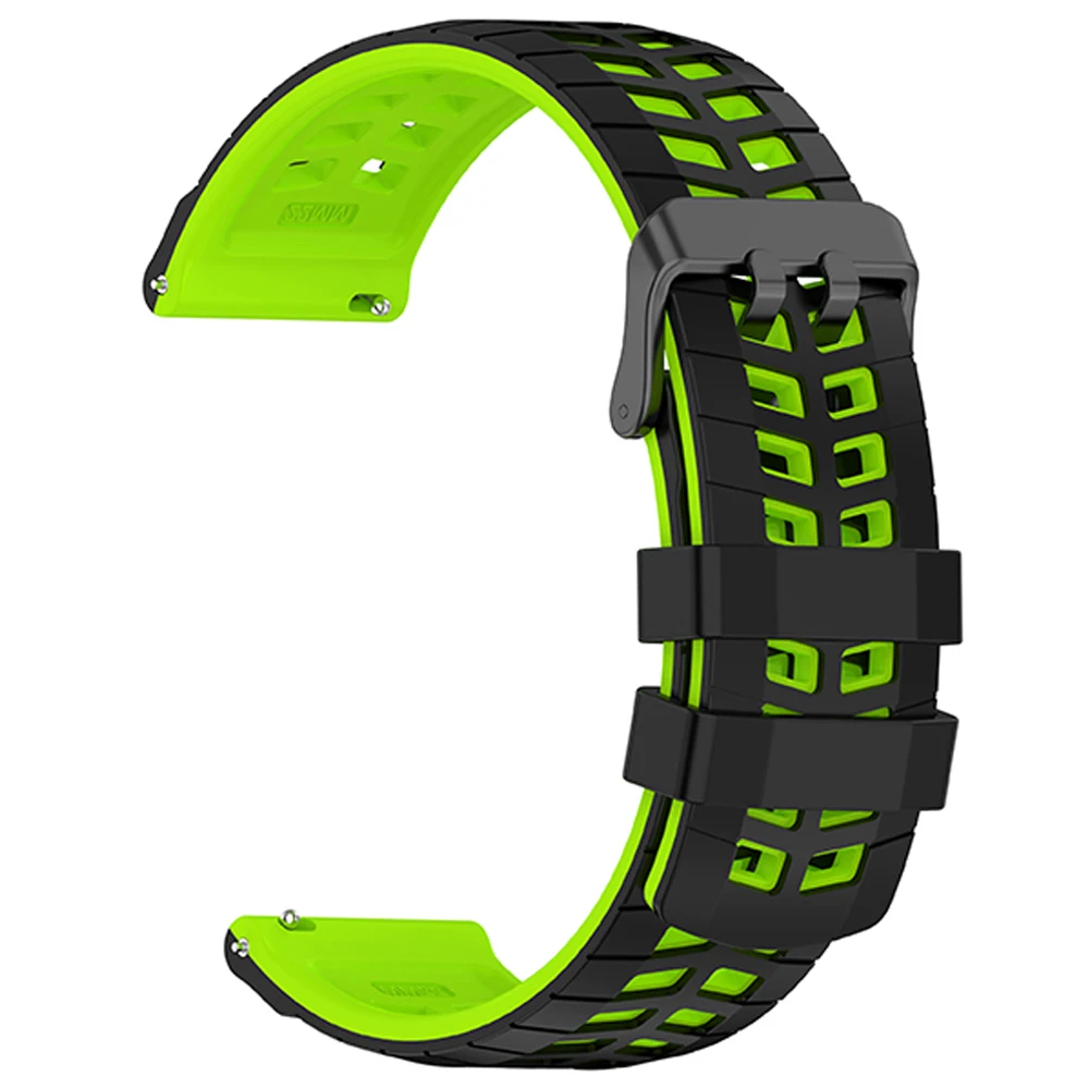 Durable 22mm Silicone Watch Strap - Multiple Smartwatch Compatibility