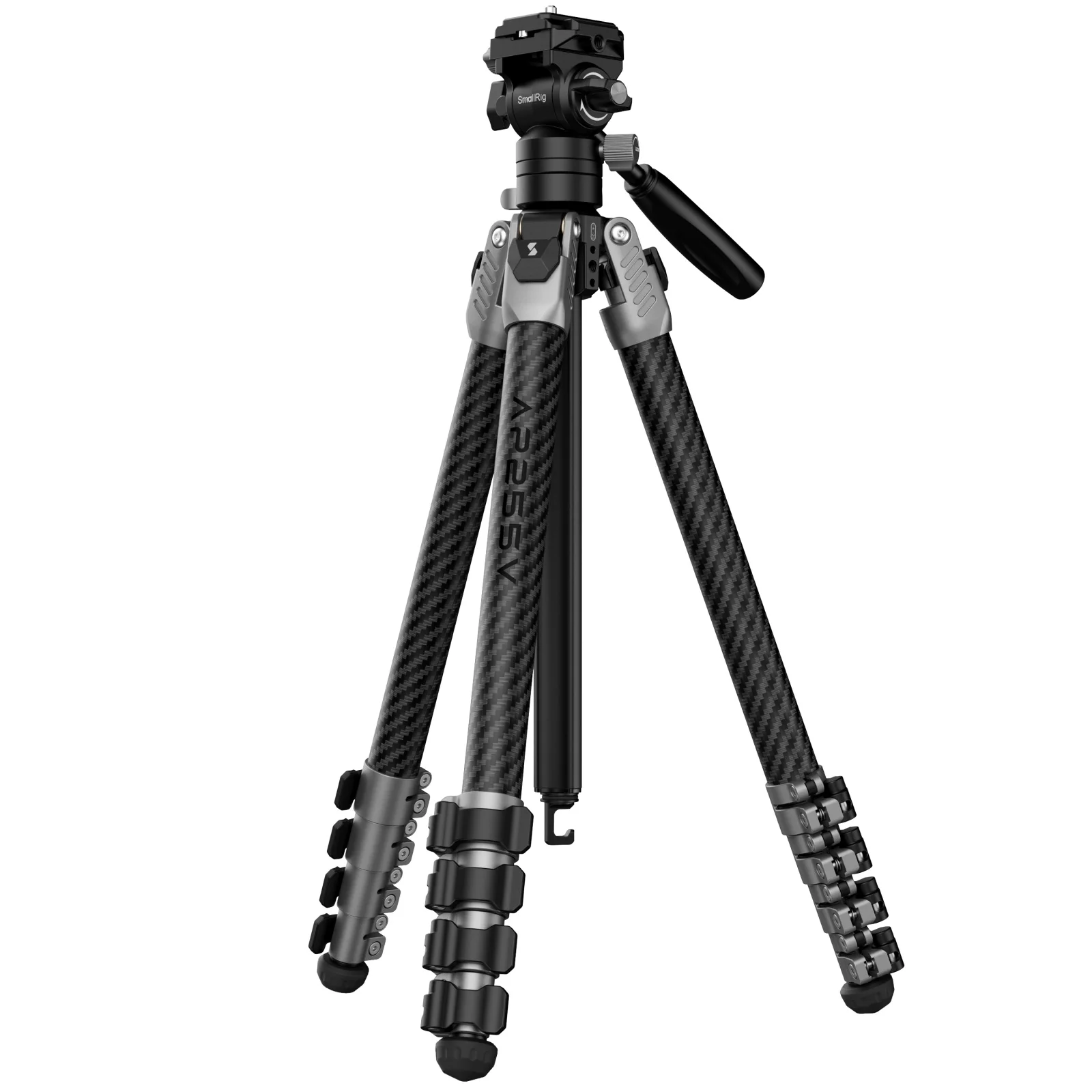 Portable Video Carbon Fiber Tripod 9-Ting Angles Adjustable for Camera Phone Sho