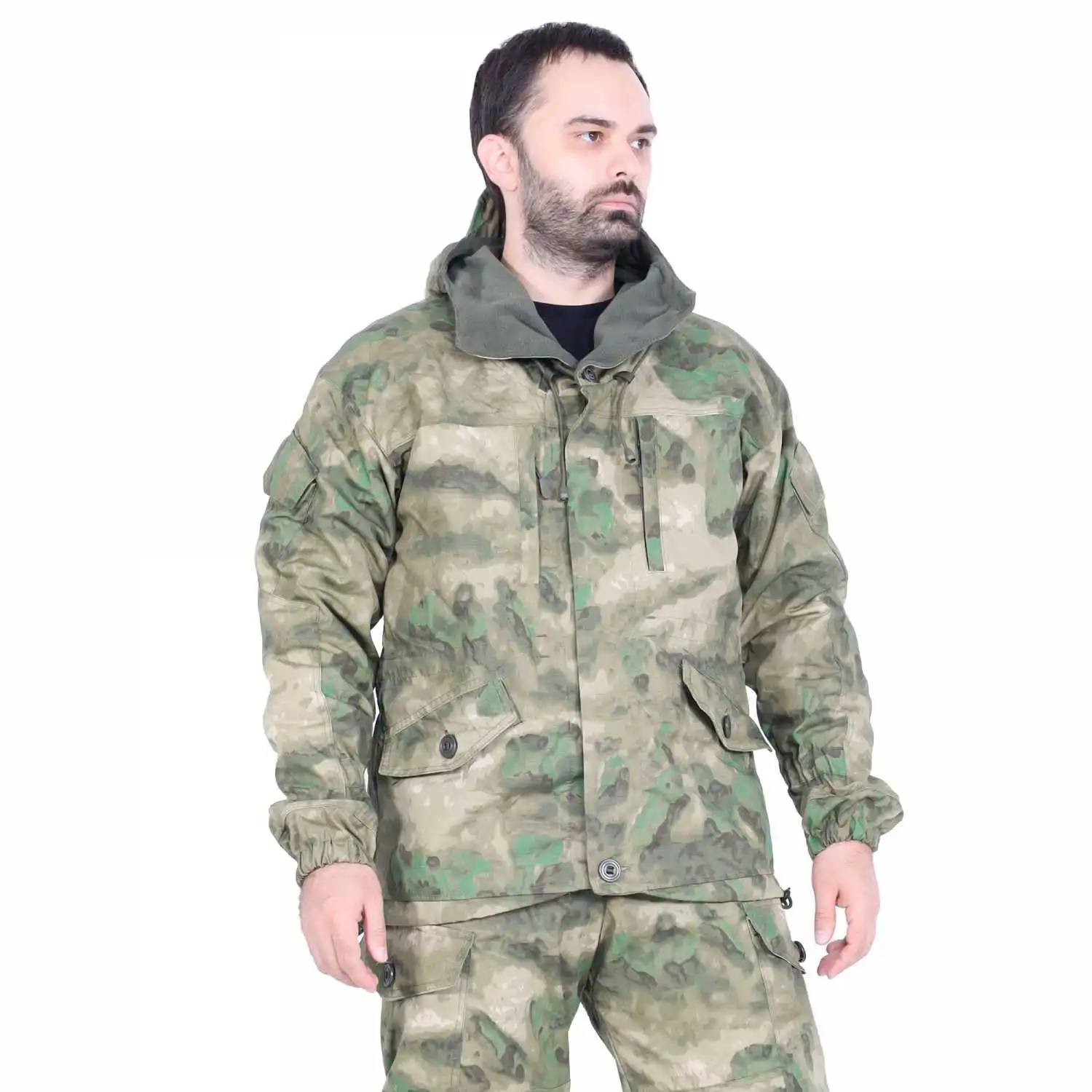 Tactical Winter Wind Waterproof Ski Fleece Gorka Suits Military Combat