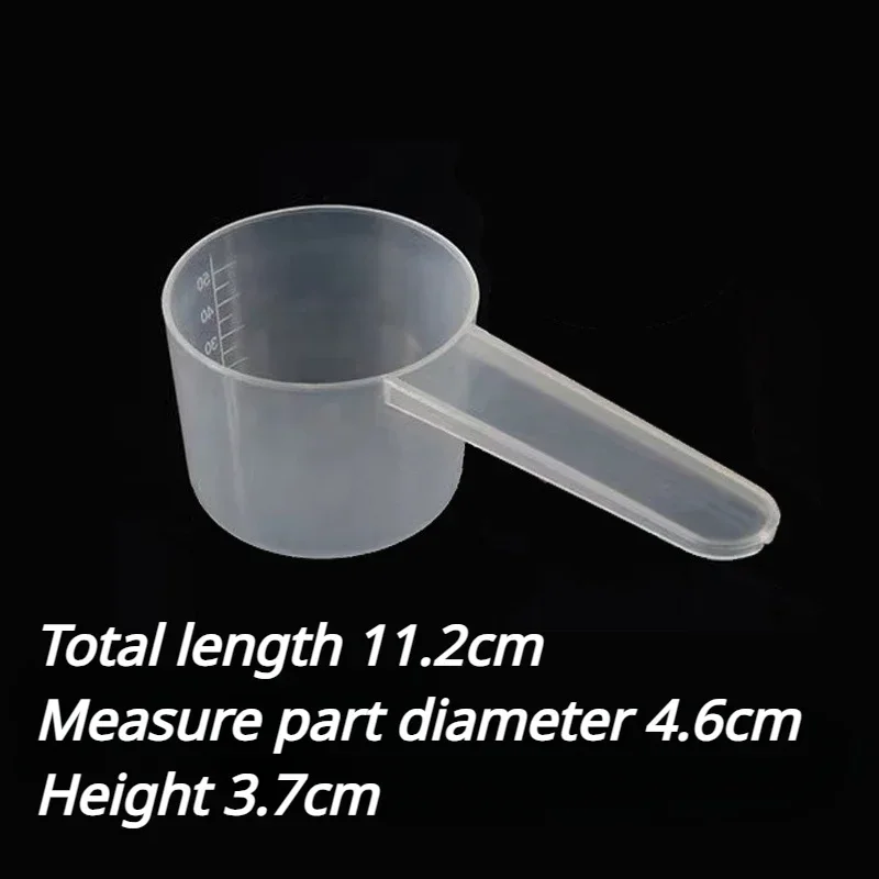 Plastic 20/25/30g50/60ml Milk Powder Spoon ML Graduated Kitchen Baking Measuring Spoon