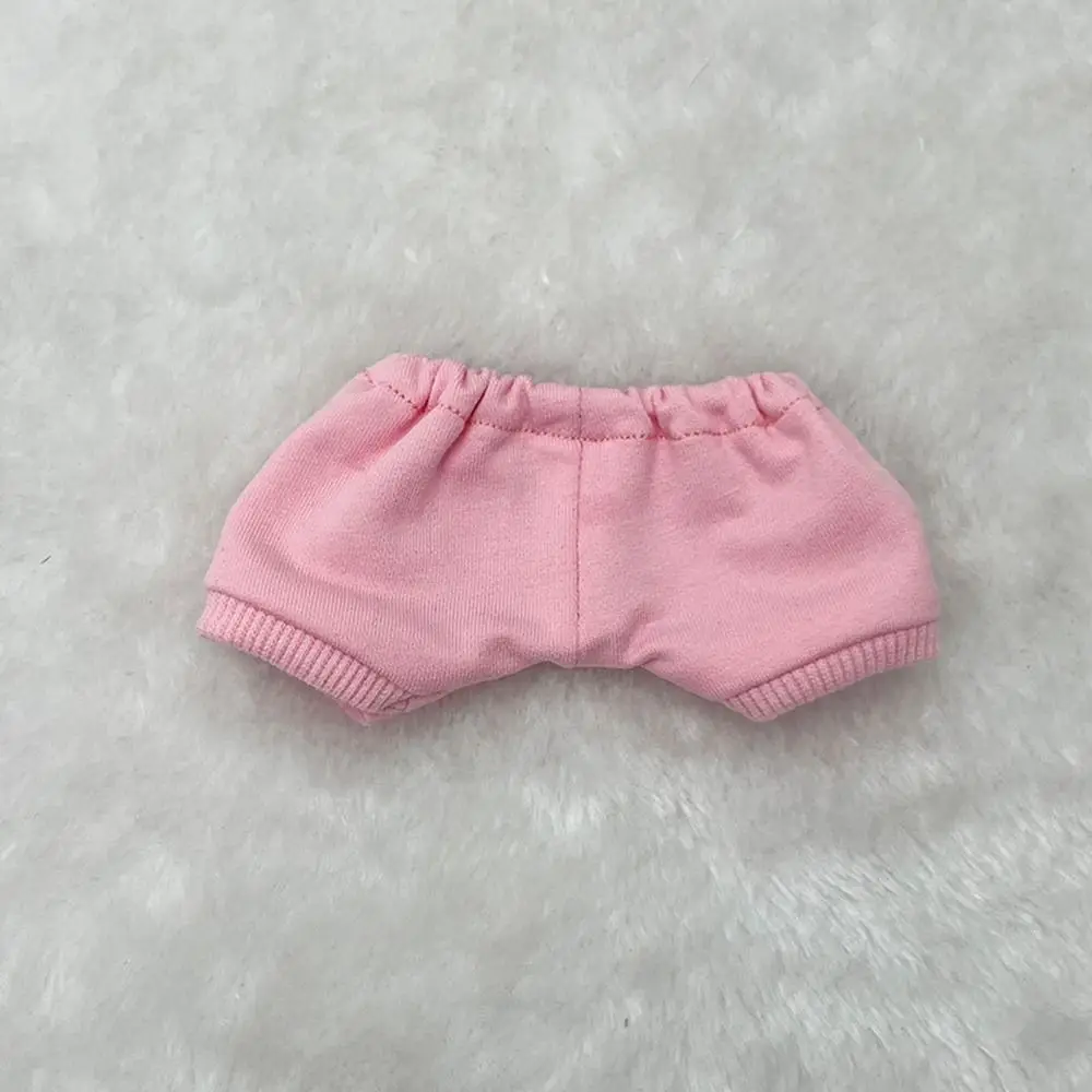 10CM Doll Pants Candy Color Casual Shorts Versatile Sport Trousers For 1/11 1/12 OB11 Dolls Wear Kids Toy Dolls Accessories