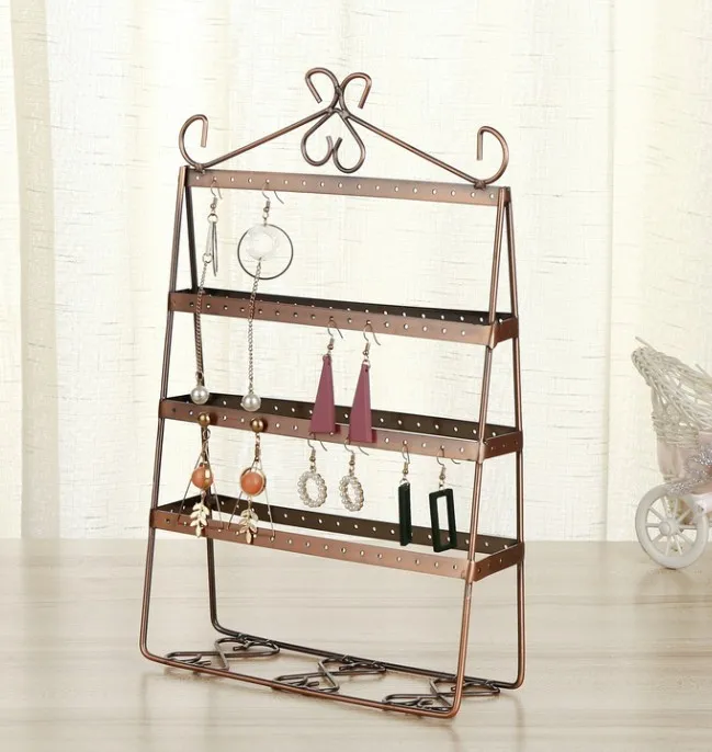 56 Pairs Metal Earring Holder Earring Stand Earring Display Jewelry Organizer