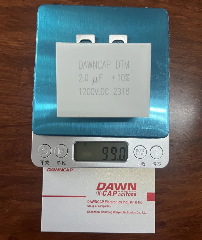 

DAWNCAP DTM 2UF 1200VDC High Voltage Absorption Capacitor