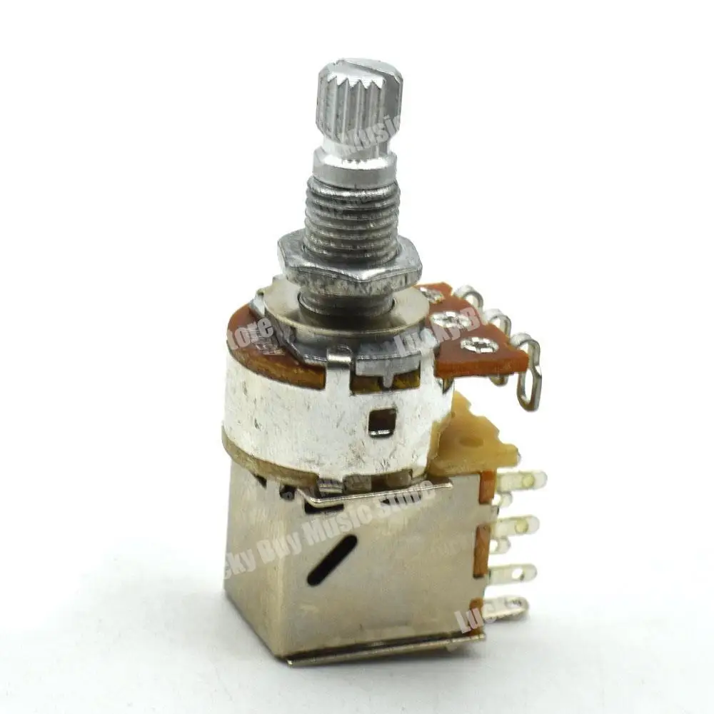 Guitar Potentiometer 1pc Push Pull Guitar Control Pot A500K B500K A250K B250K