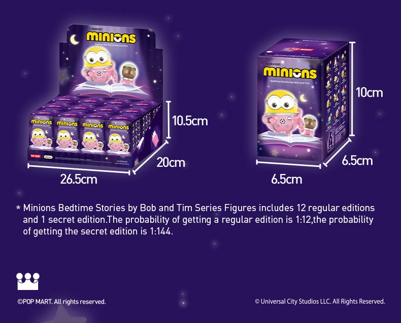 新品 Minions Bedtime Stories アソートボックス Minions Bedtime Stories by Bob and Tim Series Galaxy