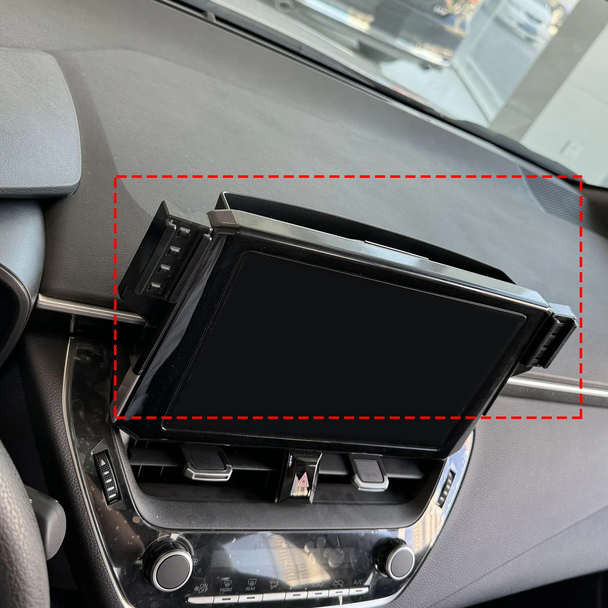 Auto-Handyhalterung für Toyota Corolla 2019 2020 2021-2022, magnetisch, 15W kabelloses Laden, Dual-Halterung, Auto-Handyhalterung – Detail 2
