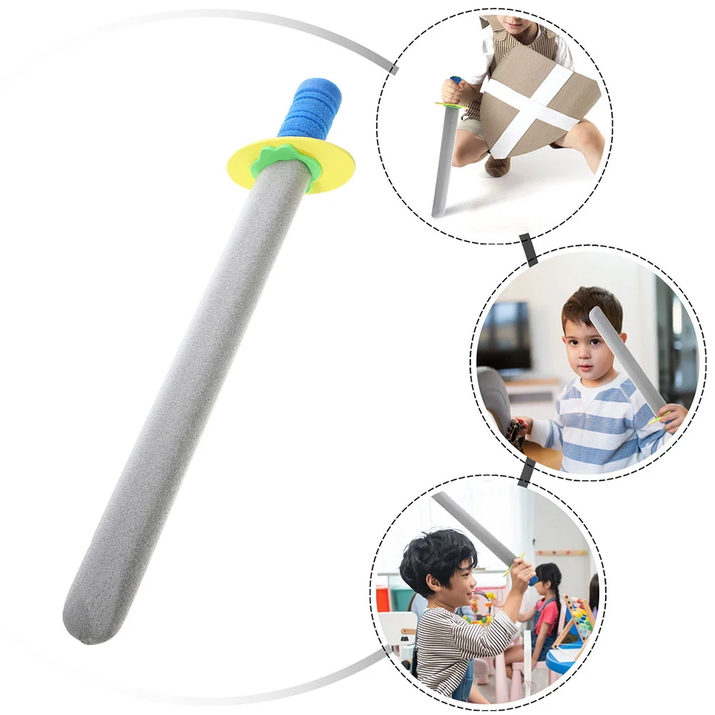 Makeup Costume Props Fencing Foam Sword 2 Pcs Child Toys Pirate Swords for Kids