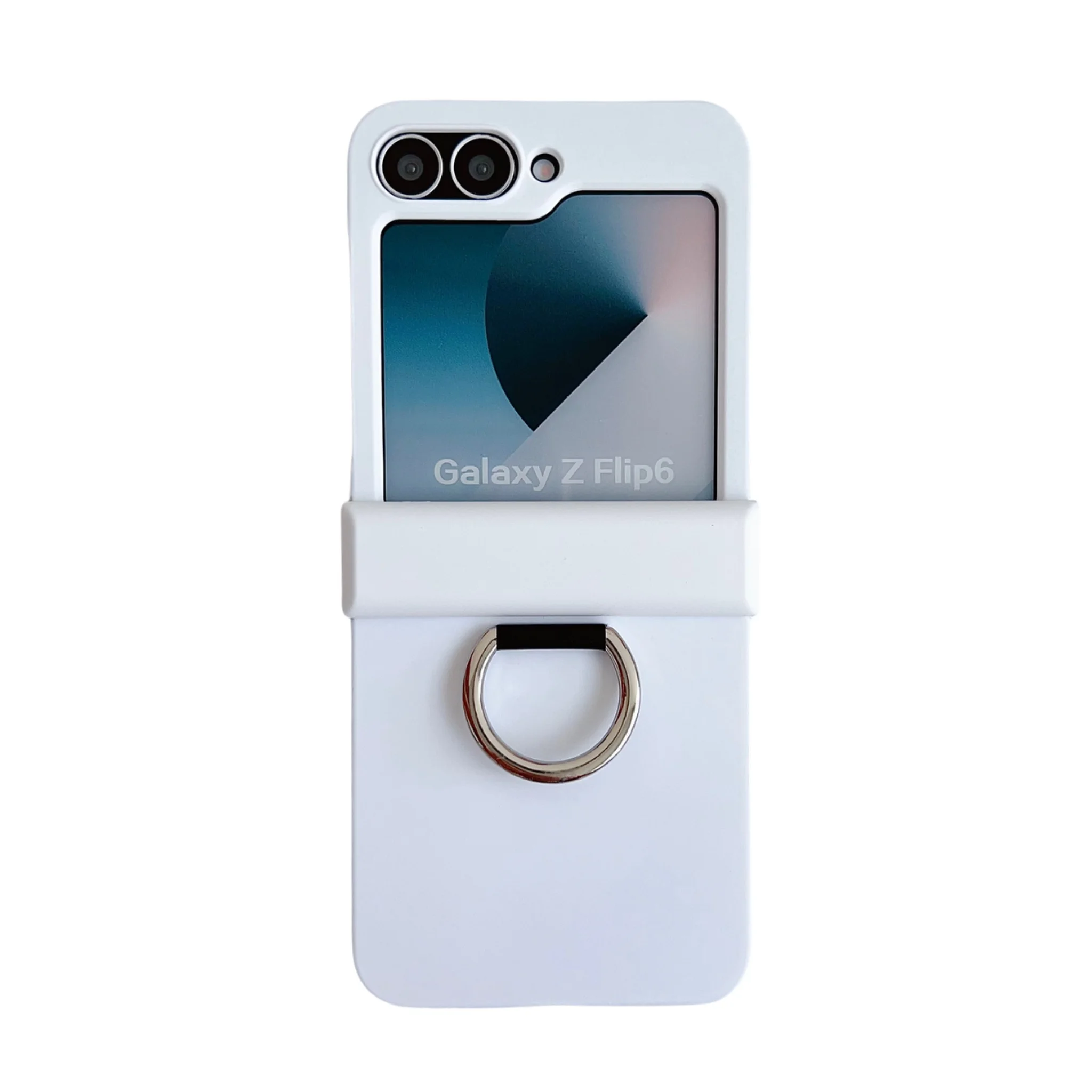 Colorful Matte Shockproof Case with Grip Ring and Finger Buckle