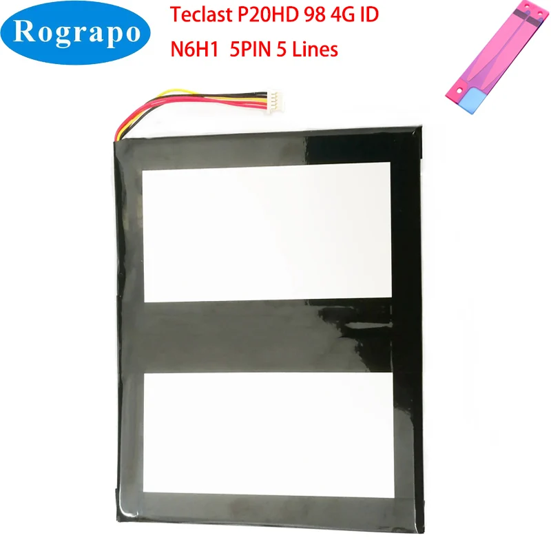 Nuova Batteria Per Tablet Pc Portatile Da 3.8V 9000Mah Per Teclast P98 Hd P98Hd Con Spina A 5 Fili