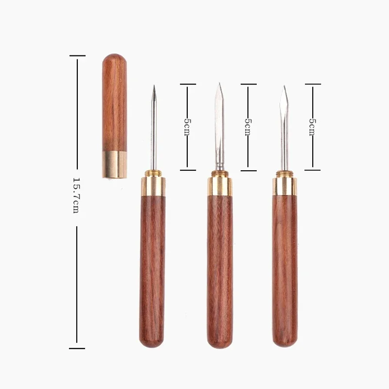 Tea Knife Cone Tea Needle With Black And Ebony Handle Breaking Prying Puer Brick Professional Tools Ceremony Accessories