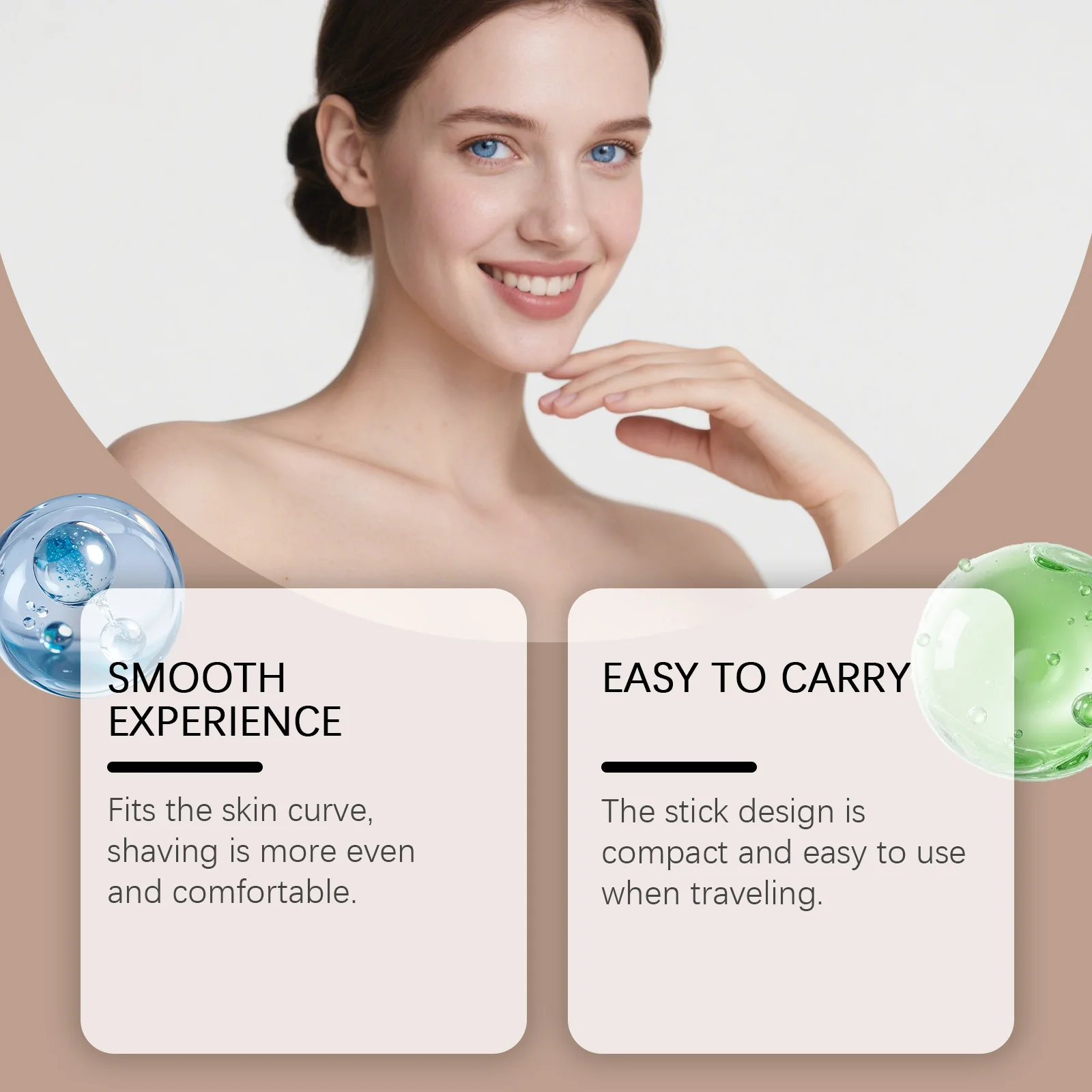 Hair Removal Stick For Women Mild Care Refreshing Moisturiser_voghion.com