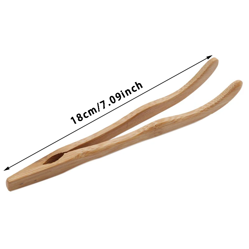 Solid Wood Tea Clips Tea Ceremony Cup Clips Drinking Accessories Kitchen Tools Bowl Cup Tongs Drinking Implements