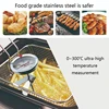 Candy/Deep Fry Thermometer with Instant Read Dial Thermometer Stainless Steel Stem Meat Cooking Thermometer 0-300 ℃ 5