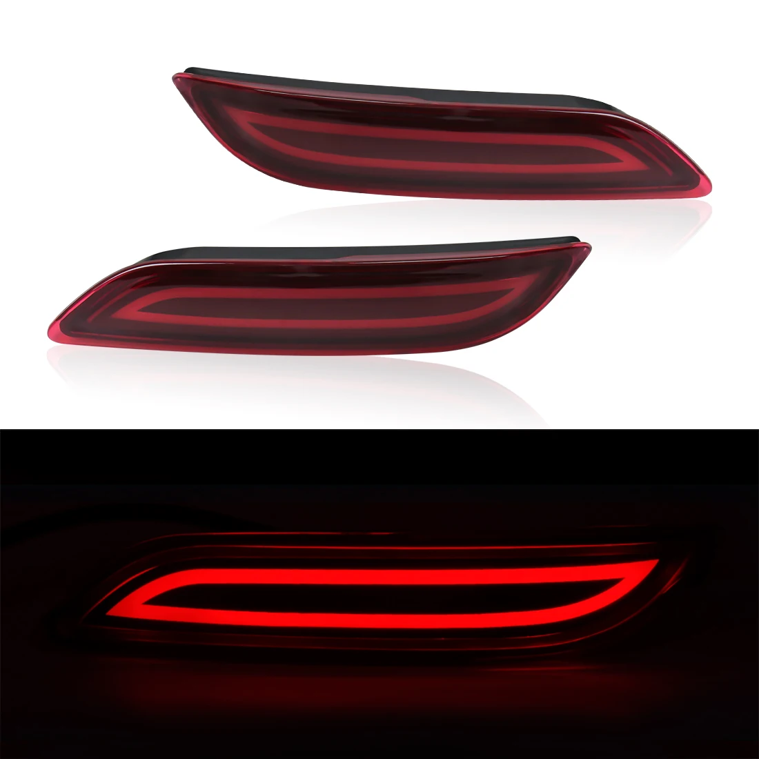 عاكس مصد ليد لسيارات تويوتا كامري ، أضواء من أجل ش...