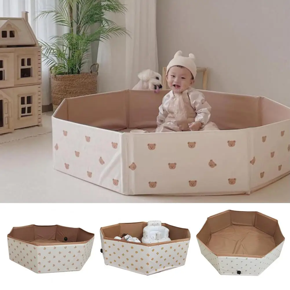 Cute Baby Sand Pool Adorable Smooth Surface Indoor Outdoor Soft Infant Ocean Ball Pit Pool  Wave Ball Pool    Play Pool 5