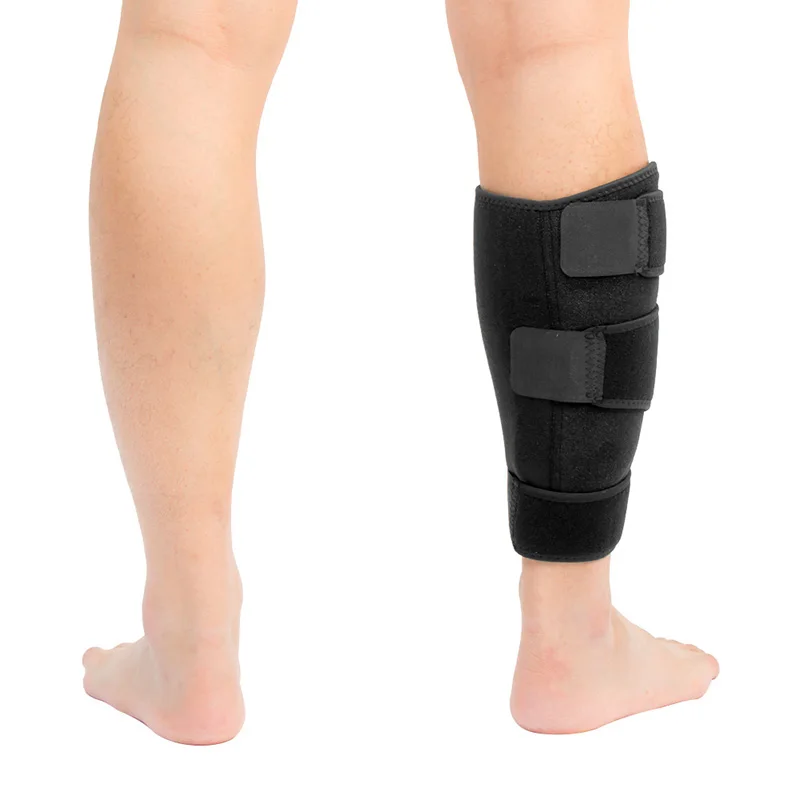 

Calf Brace Adjustable Shin Splint Support Lower Leg Compression Wrap Increases Circulation Reduces Muscle Swelling Calf Support