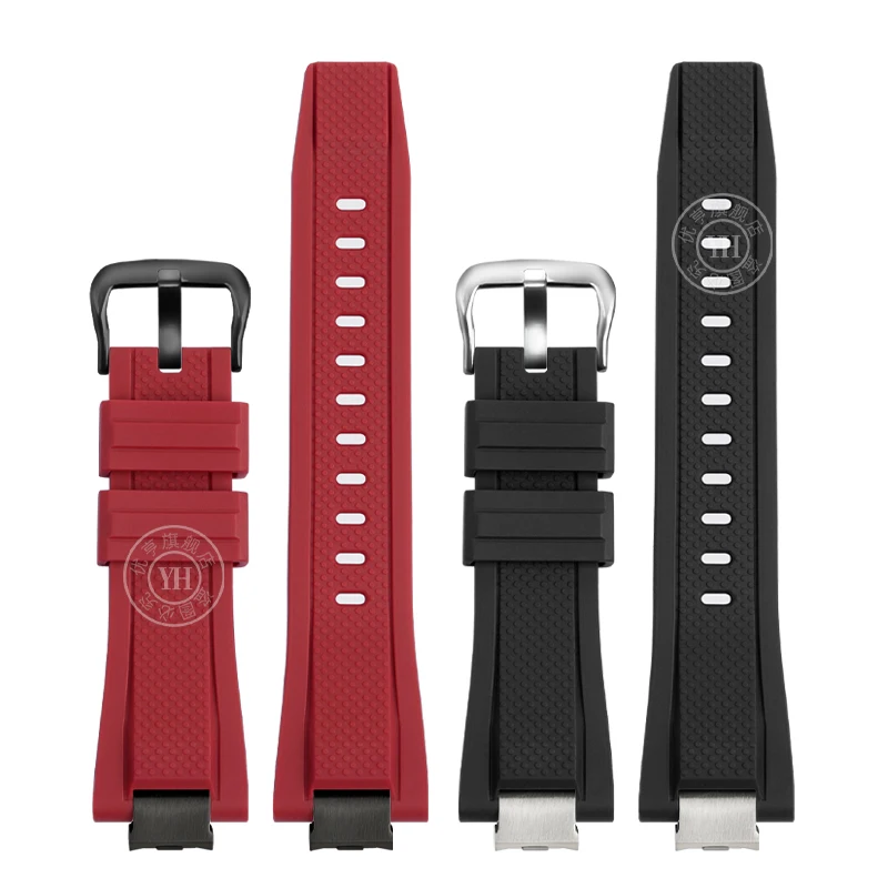 Premium Waterproof Silicone Sports Watch Band Strap - Durable Modified Rubber Design