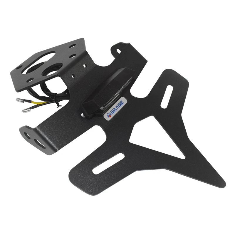 waase For Triumph Street Triple 765 765R 765RS 2017-2025 리어 레지스터 브래킷 테일 타이디 번호판 홀더 프레임