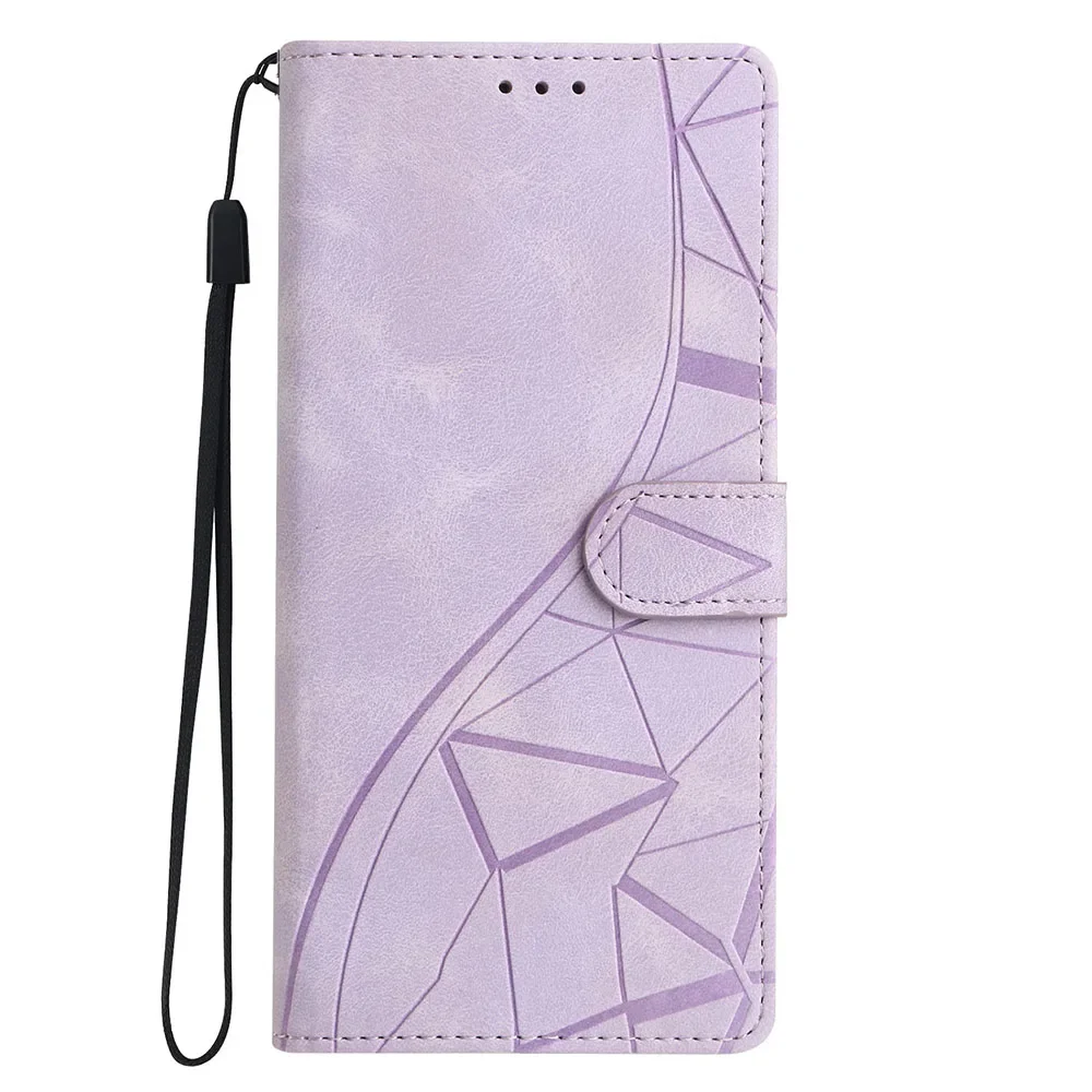 Magnetic Flip Leather Wallet Case with Card Holder and Stand – Anti-Fall Phone Cover