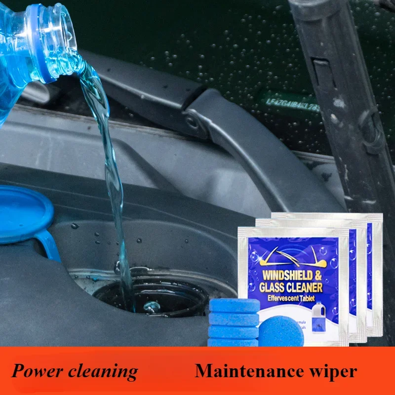 Glass Water Effervescent Film Wiper Solid Concentrate Four Seasons Universal Strong Anti-freeze Wiper Essence Zero Shellac 6