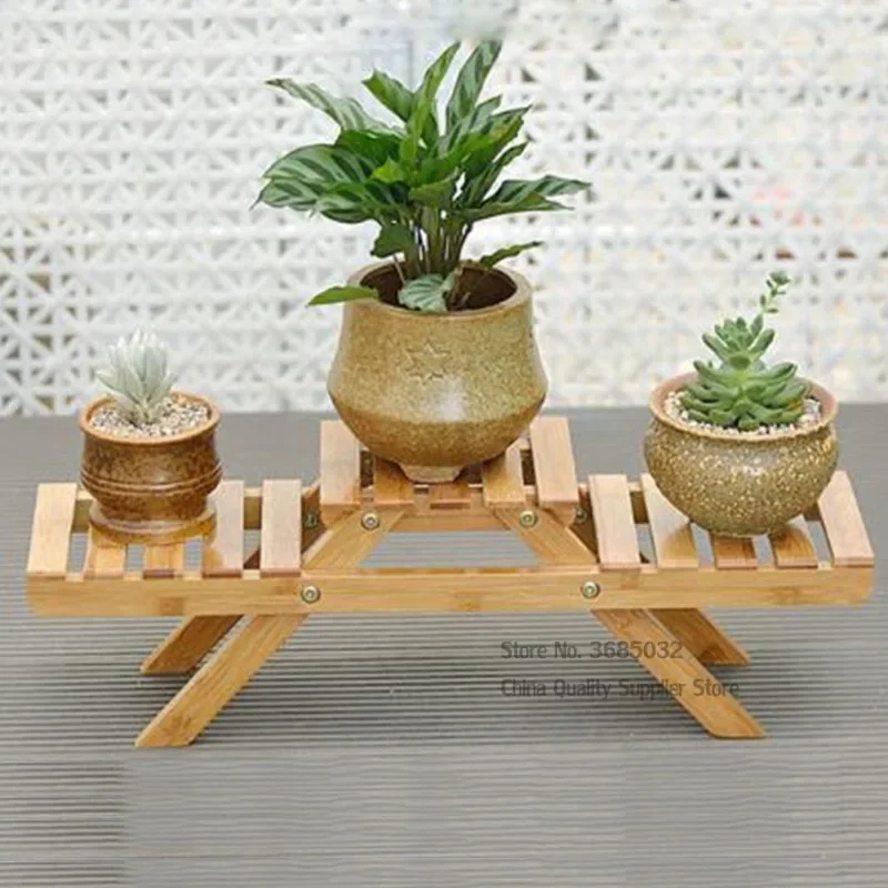 Home flower pot stand Garden Table green plants Display Stand Living Room Planter Flower Shelf Home Decor Pot Rack