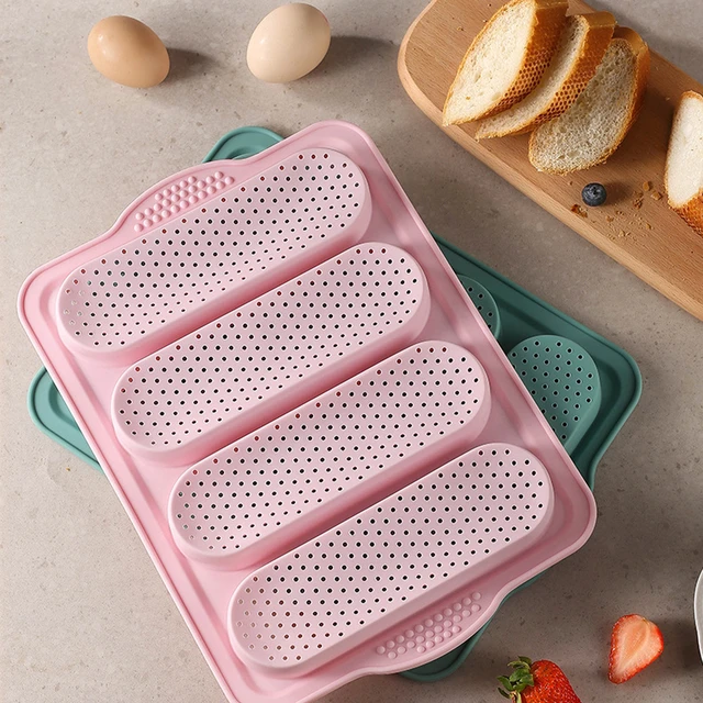 Rectangular Silicone Bread Pan Mold Toast Bread Mold Cake Tray