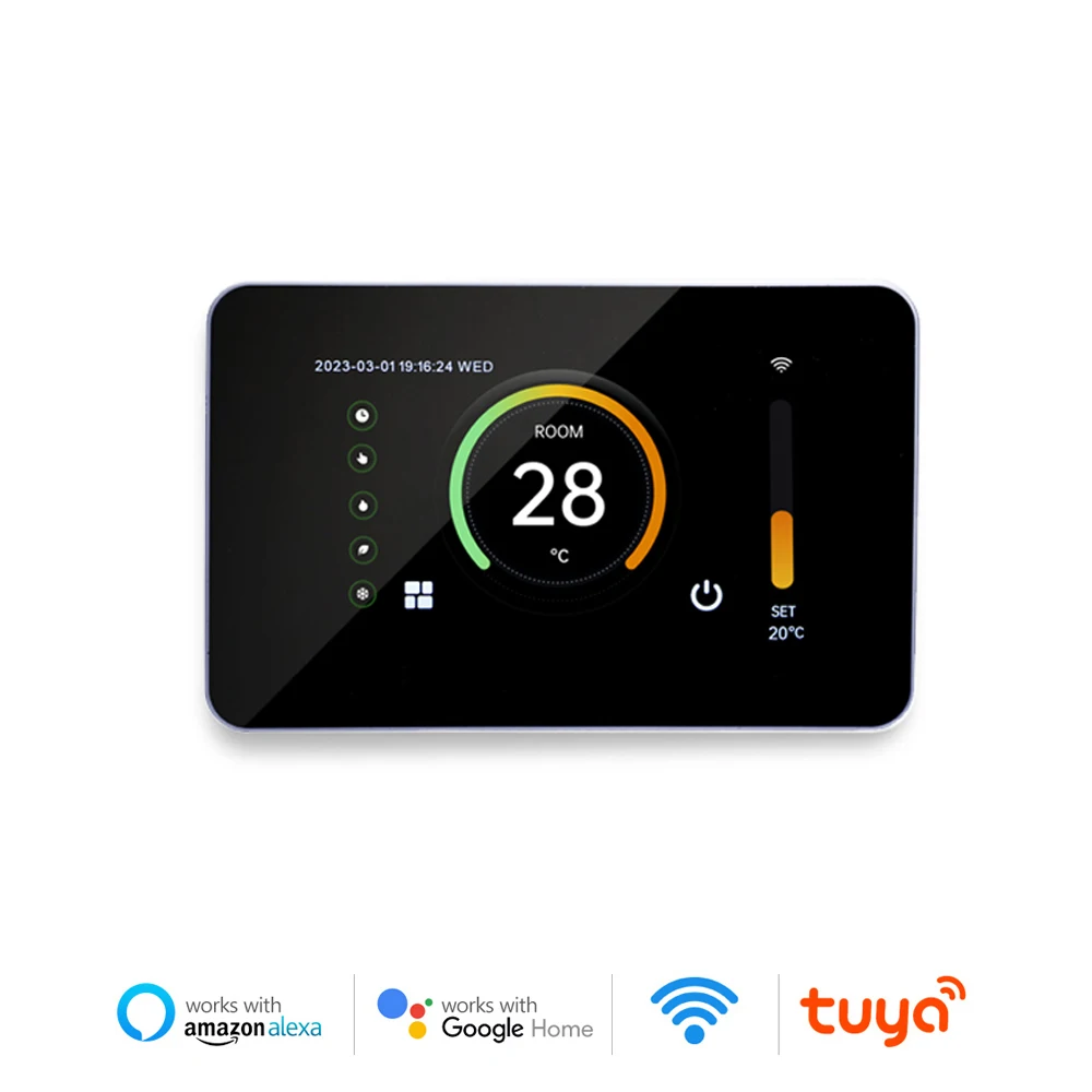Tuya WiFi Smart Thermostat Temperature Controller Work for Electric Floor  Heating Water/Gas Boiler Works with Google, Alexa - AliExpress
