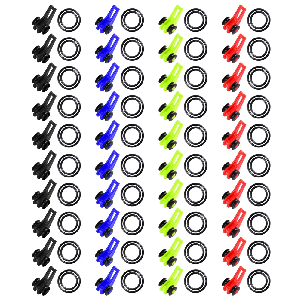 10pcs/lot Fishing Rod Pole Hook Keeper Plastic Holder Lure Accessories Jig Hooks Safety Keeping Holder Fishing Tool