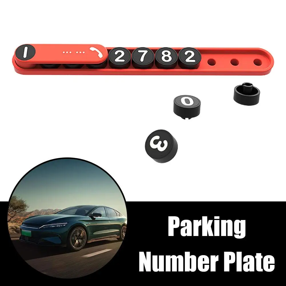 

Car Temporary Parking Card Phone Number Card Plate Car Car-styling Park Number In Accessories Stop Telephone Automobile F9L6