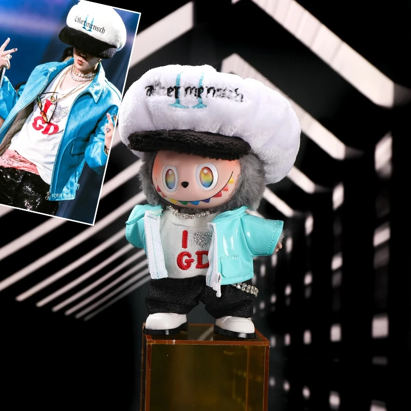 G-Dragon Concert Same Style Mushroom Hat & Clothing Set - 17cm