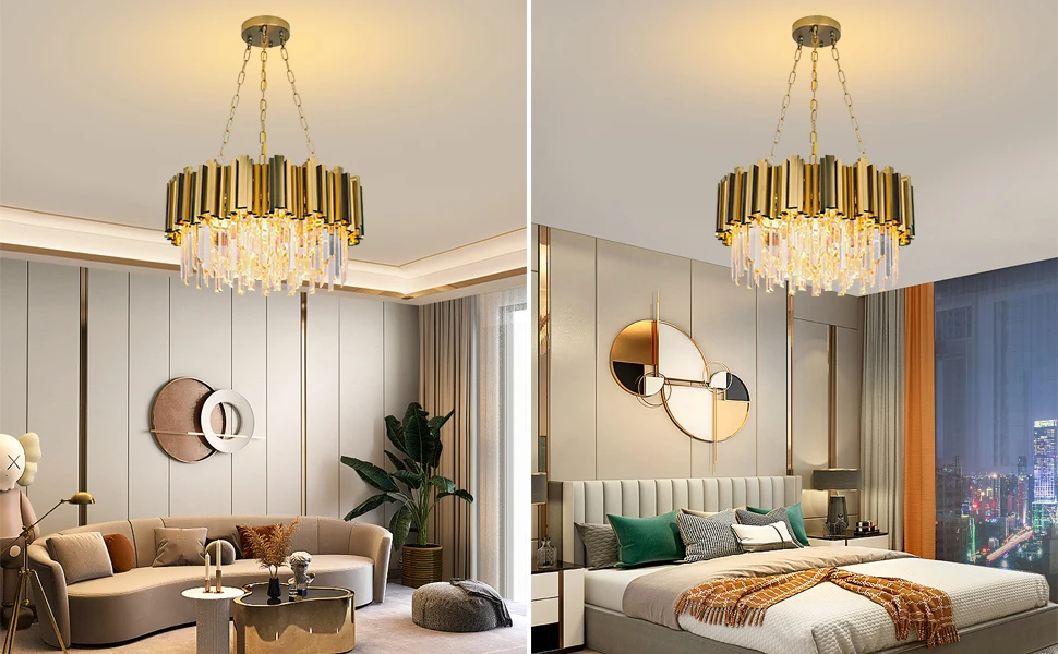 Gold Chandelier