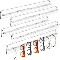Acrylic Glasses Storage Rack Wall Mounted Glasses Rack County Mounted Display Rack Transparent Glasses Rack 1